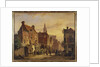 Dutch Street Scene by Willem Koekkoek