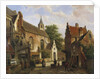 A Street Scene in Delft by Willem Koekkoek