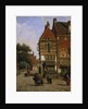 A Dutch Street Scene by Willem Koekkoek