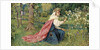 Matilda - Dante, Purgatorio, Canto 28, 1859 by George Dunlop Leslie