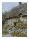A Berkshire Cottage by Helen Allingham