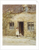 At the Cottage Door by Helen Allingham