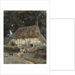 On the Brook Road, near Witley by Helen Allingham