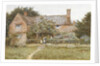 A Surrey Cottage with a Mother and her Children by Helen Allingham