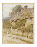 Cottage near Wells, Somerset by Helen Allingham
