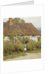 Cottage at West Horsley, Surrey by Helen Allingham