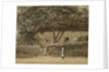 Children outside a Cottage by Helen Allingham