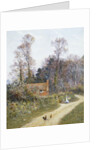 In a Witley Lane by Helen Allingham