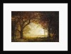 Forest Sunrise by Albert Bierstadt