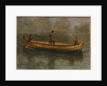 Fishing from a Canoe by Albert Bierstadt