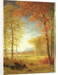 Autumn in America, Oneida County, New York by Albert Bierstadt