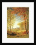 Autumn in America, Oneida County, New York by Albert Bierstadt