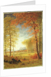 Autumn in America, Oneida County, New York by Albert Bierstadt