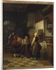 In the Tavern, 1876 by Henri de Braekeleer