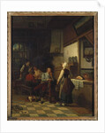 In the Tavern, 1876 by Henri de Braekeleer