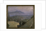 A View of Edinburgh from the Castle, looking across the Esplanade towards Arthur's Seat and Salisbury Crags by John Lavery