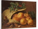 Still Life with Apples, Hazelnuts and Holly, 1898 by Eloise Harriet Stannard