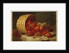Strawberries in a Wicker Basket on a Ledge, 1895 by Eloise Harriet Stannard