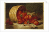 Strawberries in a Wicker Basket on a Ledge, 1895 by Eloise Harriet Stannard