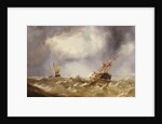 Dismasted in a Storm off the Kent Coast by Henry Redmore