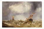 Dismasted in a Storm off the Kent Coast by Henry Redmore