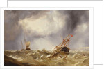 Dismasted in a Storm off the Kent Coast by Henry Redmore
