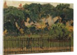 The Park Railings, Mornington Crescent by Spencer Frederick Gore