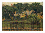 The Park Railings, Mornington Crescent by Spencer Frederick Gore