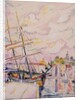 The Port of Saint-Tropez, 1918 by Paul Signac