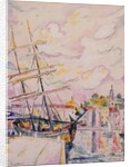 The Port of Saint-Tropez, 1918 by Paul Signac