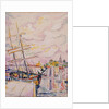 The Port of Saint-Tropez, 1918 by Paul Signac
