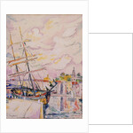 The Port of Saint-Tropez, 1918 by Paul Signac