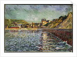 Le Port-en-Bessin c.1884 by Paul Signac