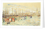 Les Sables d'Olonne, 1922 by Paul Signac