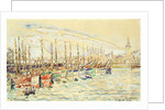 Les Sables d'Olonne, 1922 by Paul Signac