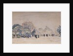 The Tuileries, Paris, 1910 by Paul Signac