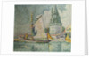 The Voyage of the Four Sergeants at La Rochelle, 1927 by Paul Signac