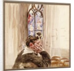 Portrait of a Man in a Church, 1900 by Giovanni Boldini