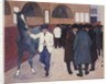 Horse Dealers at the Barbican, 1918 by Robert Polhill Bevan