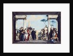 The Arrival of Henri III at the Villa Contarini, before 1750 by Giovanni Battista Tiepolo