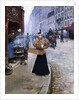 The Roasted Chestnut Seller by Jean Beraud