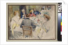 An Elegant Dinner Party by Jean Beraud