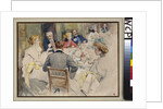 An Elegant Dinner Party by Jean Beraud