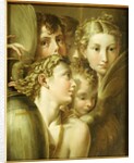 Five Angels by Parmigianino (after)