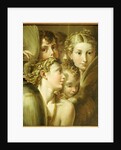 Five Angels by Parmigianino (after)