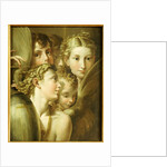 Five Angels by Parmigianino (after)