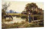 Evening by Henry John Yeend King