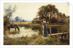 Evening by Henry John Yeend King