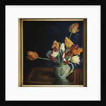 Tulips in a Staffordshire Jug by Dora Carrington