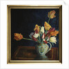 Tulips in a Staffordshire Jug by Dora Carrington